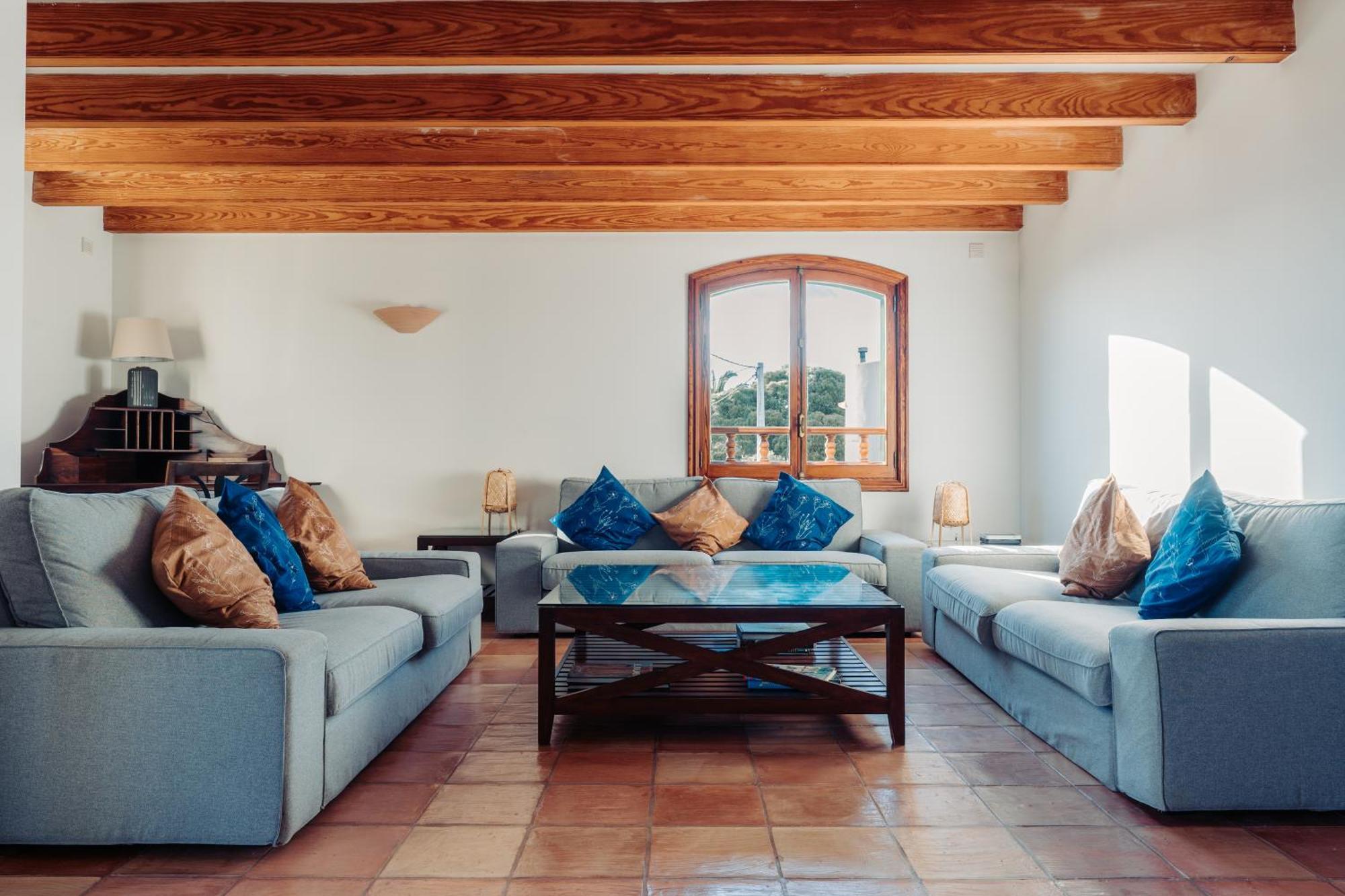 Mallorca Finca Haus Mit Pool Direkt Am Meer Es Trenc, Bootstour Moeglich Sa Ràpita Exterior foto